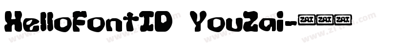 HelloFontID YouZai字体转换
